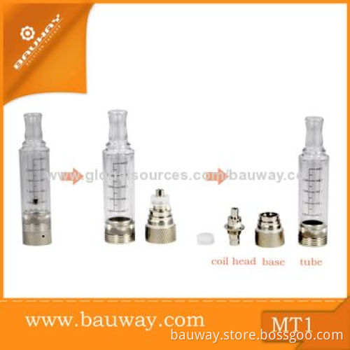 MT1 Bottom Coil Clearomizer, 2.0mL Capacity, 900-1,000 Puffs, OEM Orders Welcomed